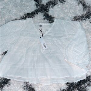 BB Dakota Soft cream Blouse